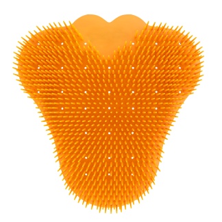 Deluxe Orange Urinal Screen - Citrus